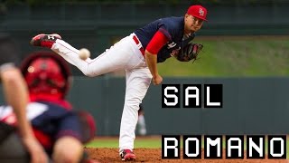 Cincinnati Sal Romano pitching for the Louisville Bats [upl. by Holcomb]