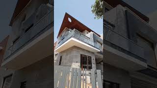 Corner House design  front elevation design shorts [upl. by Annawek370]