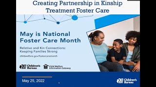 Creating Partnership in Kinship Treatment Foster Care audio description [upl. by Amikan]