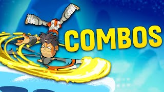 Every Brawlhalla Wu Shang Combo You Need To Know [upl. by Ntsud]