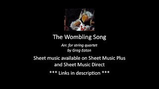 The Wombling Song  String Quartet [upl. by Larina]