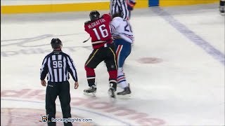 Luke Gazdic vs Brian McGrattan Nov 16 2013 [upl. by Eldredge]