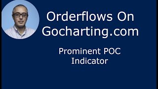 Gocharting Prominent POC Indicator Orderflows Trader [upl. by Ltsyrk731]