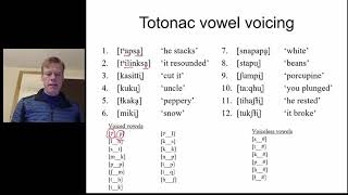 Phonology Problem Totonac Vowels [upl. by Alyson]