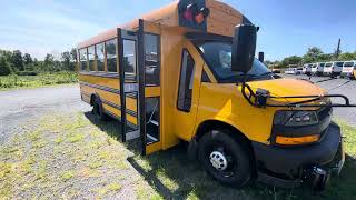 2025 Chevrolet 3500 Thomas MinoTour 30 Passenger Yellow Mini Bus School Bus at BusesForSalecom [upl. by Seraphine]