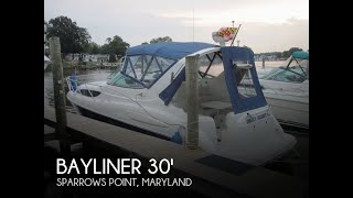 SOLD Used 2007 Bayliner 305 Cruiser in Sparrows Point Maryland [upl. by Annaul449]