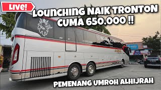 LIVE  ALHIJRAH UMROH KAN PENUMPANG  RILIS TARIF BARU  NAIK TRONTON CUMA 650000 [upl. by Adriena]