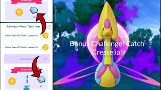 Worst IVs 😭 Shadow Cresselia Caught in Pokemon Go [upl. by Ennaylloh]