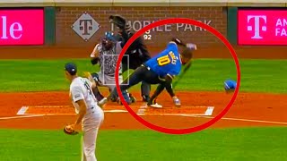 Luis Gil Hits Victor Robles with Pitch Injury  New York Yankees vs Seattle Mariners Highlights [upl. by Stesha]