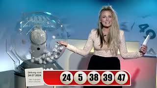 LOTTO 6aus49Gewinnzahlen von Mittwoch 24072024 [upl. by Zondra]