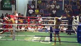 Saenchai vs Saiyok part 1 HD [upl. by Cartie]