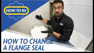 EASY RV Toilet Seal Replacement  Thetford RV Toilet [upl. by Willabella636]