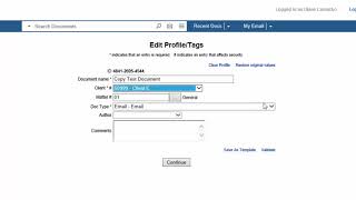 NetDocuments Saving a Document to use at Template [upl. by Phylys]