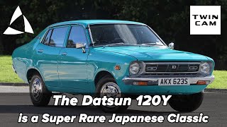 The Datsun 120Y is a Super Rare Japanese Classic [upl. by Maryjane]