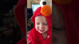 Halloween Costume Sorted 😃 Meet Elmo ❤️😎lifewithtoddler halloween halloweencostume [upl. by Tarrant76]