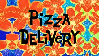 SpongeBob Pizza Delivery Title Card Remastered 24th Anniversary Special [upl. by Amalee223]