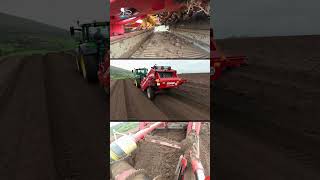 John Deere 6155R  Grimme CS150  Destoning [upl. by Schnorr]