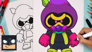 How To Draw Cordelius ⭐ Brawl Stars [upl. by Delainey]