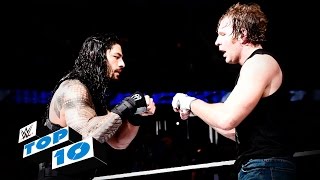 Top 10 WWE SmackDown moments April 30 2015 [upl. by Burne989]