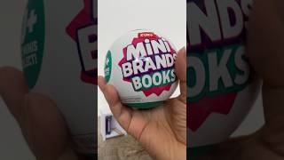 Mini Brands Books Unboxing minibooks minibrands minibrandsbooks ZuruToys [upl. by Dowzall741]