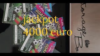 Grattage de 10 GOAL ⚽️ JAI GAGNÉ UN TRÈS BEAU GAINNO FAKE Tickets de jeux à gratter FDJ illiko [upl. by Rabin]