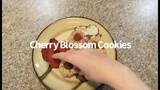 Cherry Blossom Cookies [upl. by Ardnu]