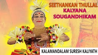 Seethankan Thullal  Story  Kalyana Sougandhikam  Kalamandalam Suresh Kaliyath [upl. by Legnaleugim]