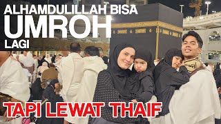 UMROH lewat THAIF pake pesawat Qatar [upl. by Hadias]