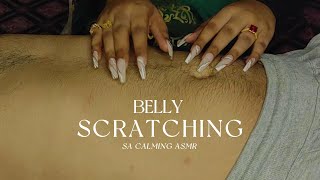 ASMR  Belly soft scratching  ASMR whispering [upl. by Anitnas]