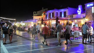 The Nightlife Street Scene in Marmaris Turkey [upl. by Ecirtam520]