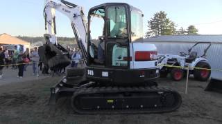 Bobcat E45 Excavator Demonstration [upl. by Ellohcin540]