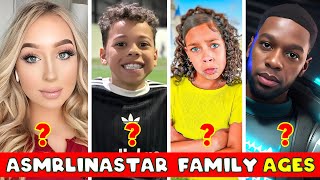 AsmrLinastar Family Real Names amp Ages 2024 [upl. by Eliam]