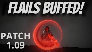 Are FLAILS Good Now Patch 109 BUFFED Flails ELDEN RING [upl. by Nevart]