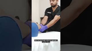 Intermittent Knee traction Technique for Pain Relief Knee OA  Post Operative Stiffnesssports [upl. by Adnaerb844]