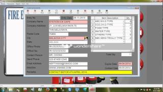 New Product  Fire Extinguisher Maintenance Record Software [upl. by Henrique]