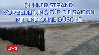 Duhnen Strand Mit Und Ohne Büsche Cuxhaven Duhnen live Webcam Nordsee [upl. by Aia]