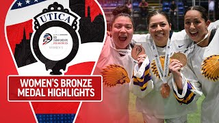 Womens Bronze Medal Highlights  2024 World Lacrosse Box Championships [upl. by Hgieliak]