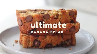 Throw Away Every Banana Bread Recipe You Have amp Use This  Ultimate Banana Bread Recipe [upl. by Bobbi]