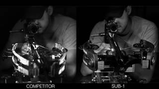 Controlled Acceleration SUB1 vs Competitor [upl. by Jacquelynn]