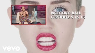 VEVOCertified Pt 4 Wrecking Ball Miley Commentary [upl. by Bibby74]