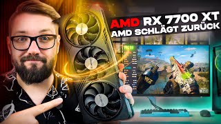 AMD OHNE KONKURRENZ RX 7700 XT vs RTX 4060Ti 4070 RX 6800 [upl. by Moffitt]