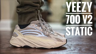 YEEZY 700 V2 “STATIC” REVIEW amp ON FEET [upl. by Notnerb]