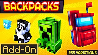 Backpacks  Minecraft Marketplace Addon  Showcase [upl. by Benoite331]