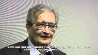 Amartya Sen  The Economic Crisis and Adam Smith [upl. by Esimehc]