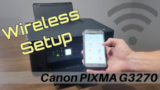 Canon G3270 Printer Wireless Setup [upl. by Parsaye]