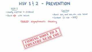 HSV 1 and 2 Prevention [upl. by Odom]