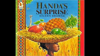 Handas Surprise  Eileen Browne  Adapted storyvideo  Symbols  ALD  Boardmaker [upl. by Nerwal159]