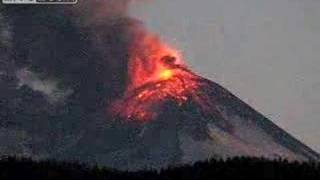 Chiles Llaima volcano erupts Jan 0108 [upl. by Agnella]