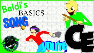 BALDIS BASICS SONG YOURE MINE LYRIC VIDEO  DAGames Chorus Extension [upl. by Perrine250]