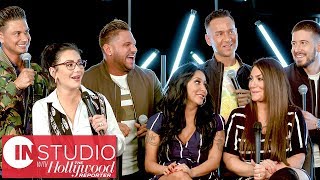 Jersey Shore Cast on Reboot Original Casting Deleted Footage amp More  In Studio With THR [upl. by Almat]